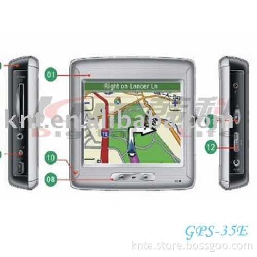 KNT hot 3.5' bluetooth GPS Navigation --GPS-35E
